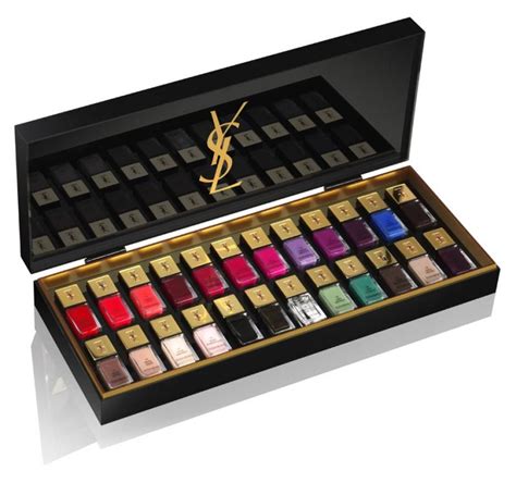 ysl nagellack 75|YSL nail varnish color chart.